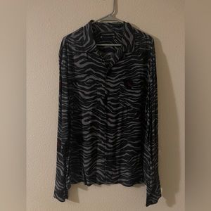 All Saints Button Up Shirt